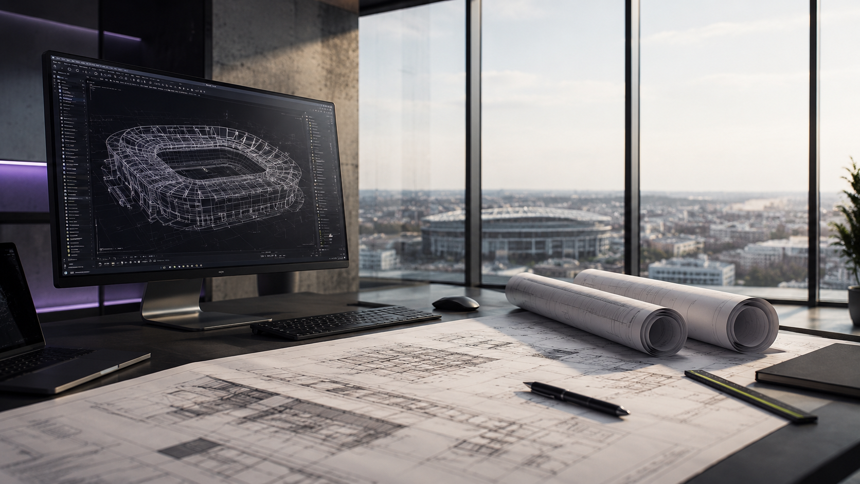 Medientechnik-Planung für Stadien, Arenen und Venues mit digitaler Arbeitsumgebung